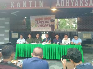 Bertemakan Jadikan Aku Sahabat, Kajari Kota Banjar Gelar Ngopi Bareng Jurnalis