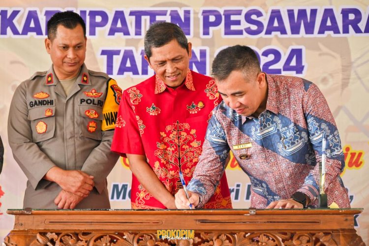 Peringati HAN, Bupati Pesawaran: Jadikan Generasi Emas yang Cerdas