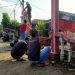 Menyambut HUT RI ke-79 Warga Tanjung Sukur Antusias Mendekorasi Gapura
