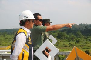 Letkol Arm Arief Budiman Dandim 0429/Lamtim Kunjungi Koramil 429-03/Marga Tiga