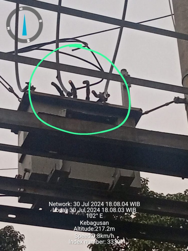 Kabel PLN Gardu Listrik di Dusun Triharjo Dicuri