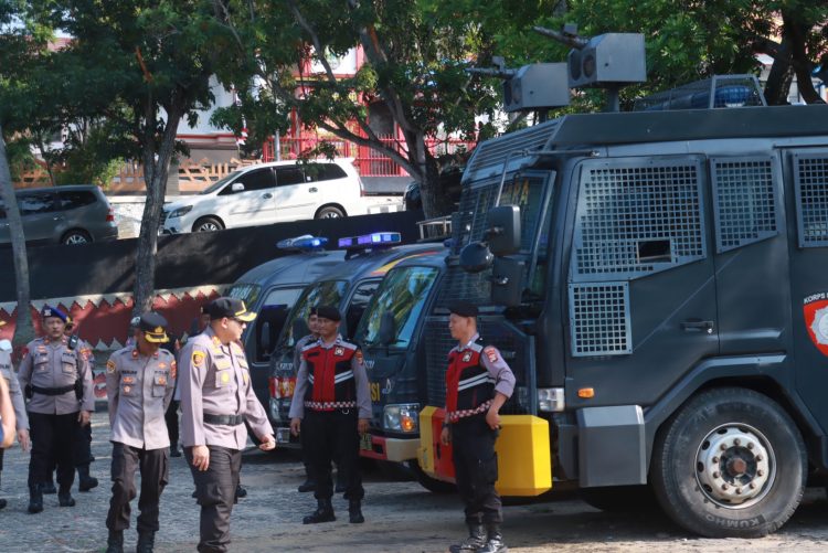 Polres Lamsel Siapkan Kendaraan dan Alat Khusus Pengamanan Pilkada