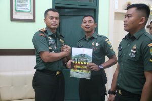 Lepas Anggota Pindah Satuan, Dandim : Tugas Adalah Kehormatan Bagi Prajurit