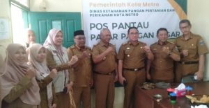 DKP3 Kota Metro Laksanakan Monitoring di Pas Aman Pasar Margorejo