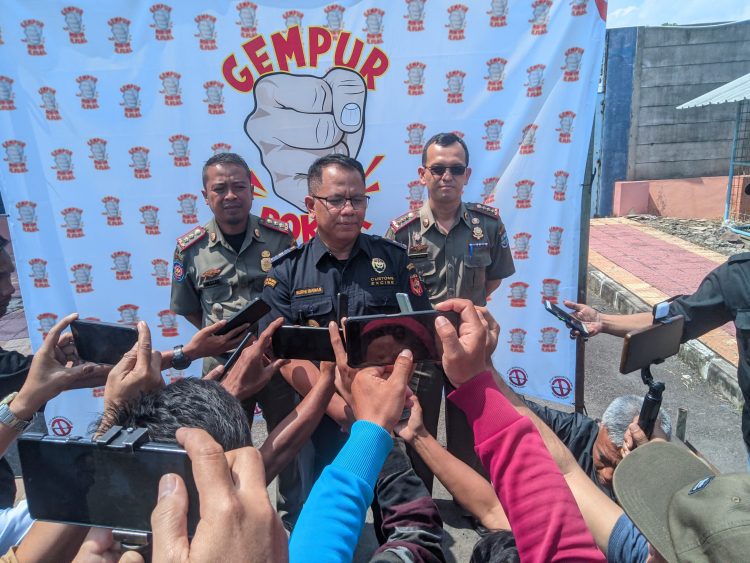 Guna Sosialisasi Terkait Cukai KPPBC TMC C Tasikmalaya Gandeng Satpol PP Kota Banjar