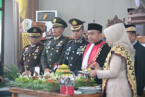 Dandim 0429/Lamtim Hadiri Pelantikan 50 Anggota DPRD Lamtim Periode 2024-2029