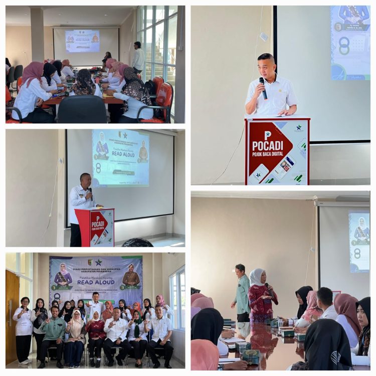 Disperpusip Pesawaran Gelar Bimtek Membaca Nyaring