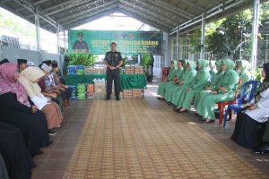 Bhaksos dalam Rangka HUT Korem 043/Gatam, Dandim Kunjungi Ponpes dan Panti Asuhan