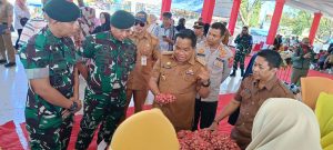 HUT TNI ke 79, Dinas Ketahanan Pangan Jeneponto Gelar Pasar Murah GPM