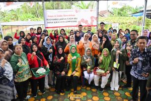 Program B2SA Dorong KWT Pesawaran dalam Penanganan Stunting dan Ciptakan Kemandirian Pangan
