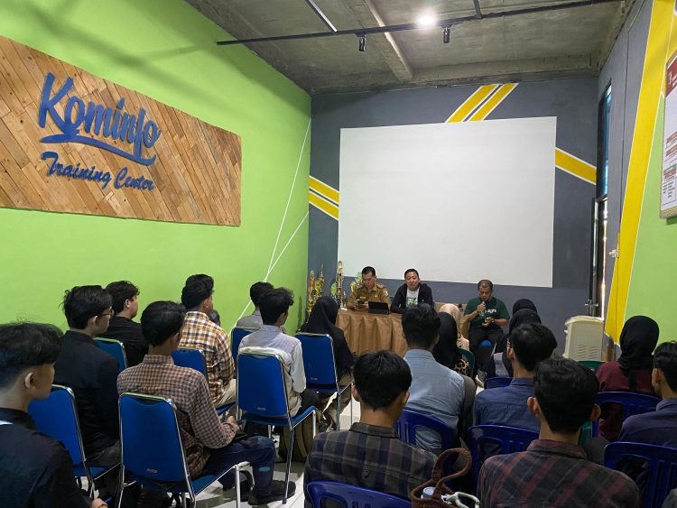 Kadis Kominfotiksan Pesawaran Sambut 22 Mahasiswa Program MSIB Batch 7
