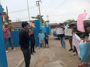 Aliansi Masyarakat dan Aktivis Lingkungan Hidup Unjuk Rasa di KUPP Kelas lll Labuhan, Ini Tuntutannya