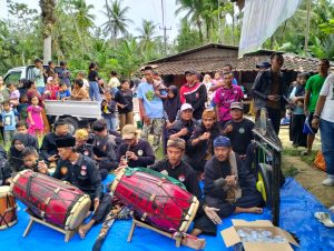 Pencak Silat dan Debus Maung Lugay Meriahkan Nyair Bareng Musa Weliansyah