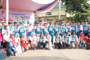 Hut ke-52 RSUD A Yani Kota Metro Gelar Jalan Sehat