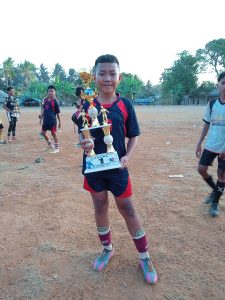 SSB Jaya Malimping Juara Open Cibobos Cup U13 Farli Yuda Guntara Jadi Perhatian Penonton