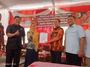 MPC PP Pesawaran Mendeklarasikan dan Mendukung Paslon Nanda – Anton