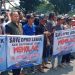 Ratusan Massa Demo di Depan Gedung DPRD Lebak Tolak Dr Juwita Wulandari Sebagai Ketua DPRD Lebak
