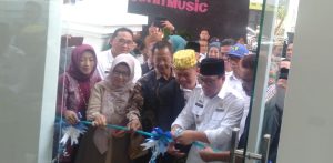 Silaturahmi dan Soft Opening, Walikota Metro Meresmikan Kantor Soft Opening