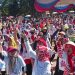 Ribun Masyarakat Pendukung Nanda Meriahkan Senam CAKEP Pesawaran