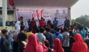 Disporapar Kota Metro Gelar Metro Sport and Tourism di Lapangan Rejomulyo
