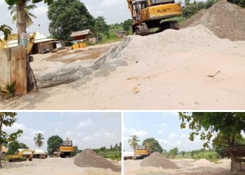 Diduga Tidak Memiliki Ijin Lengkap, Tambang Pasir Didesa Sukabumi Tancap Gas untuk Terus Beroperasi