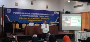 Kesbangpol Lebak Gelar Pembinaan Organisasi Kemasyarakatan Tahun 2024