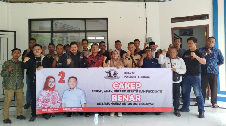 Relawan Pendekar Pesawaran Dukung Penuh Program Cakep