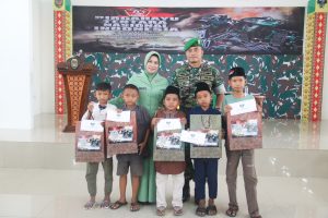 Rangkaian HUT TNI ke-79, Kodim 0429/Lamtim Gelar Baksos Kesehatan Hingga Makan Gratis