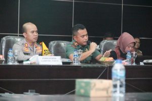 Hadiri Rakor dan Silaturahmi Pjs. Bupati, Ini Penyampaian Dandim 0429/Lamtim