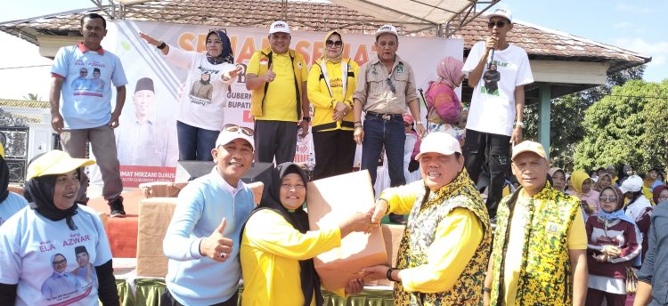 Sapa Masyarakat Bumi Agung, Ela – Azwar Himbau Masyarakat Jangan Mudah Terprovokasi