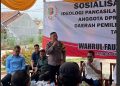 Wahrul Fauzi Silalahi Anggota DPRD Provinsi Lampung Gelar Sosialisasi PIP di Lampung Selatan