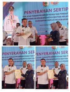 Sri Rejeki Sampaikan Terimakasih Kepada Bupati Dendi Atas Hibah Tanah Seluas 5 Ribu Meter Kepada Kantor BPN Pesawaran