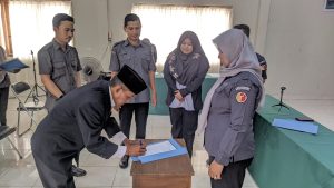 PAW Panwascam Sukadana Dilantik Bawaslu