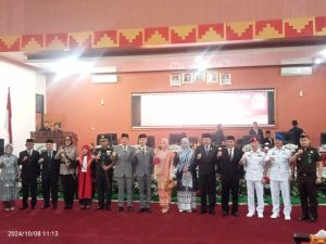 Bupati Dendi Hadiri Pelantikan Pimpinan DPRD Pesawaran Masa Jabatan 2024 – 2029