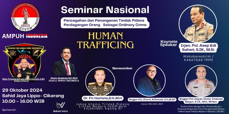 Ketua Umum AKPERSI Diundang Menjadi Narasumber Seminar Nasional Pencegahan dan Penanganan TPPO