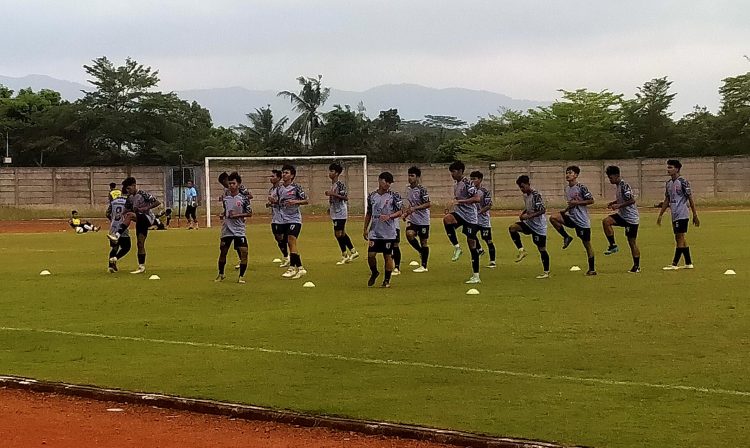 Persiapan Liga 3 Seri 2 Patroman FC Gelar Pertandiangan Uji Coba di Stadion GBP Langensari