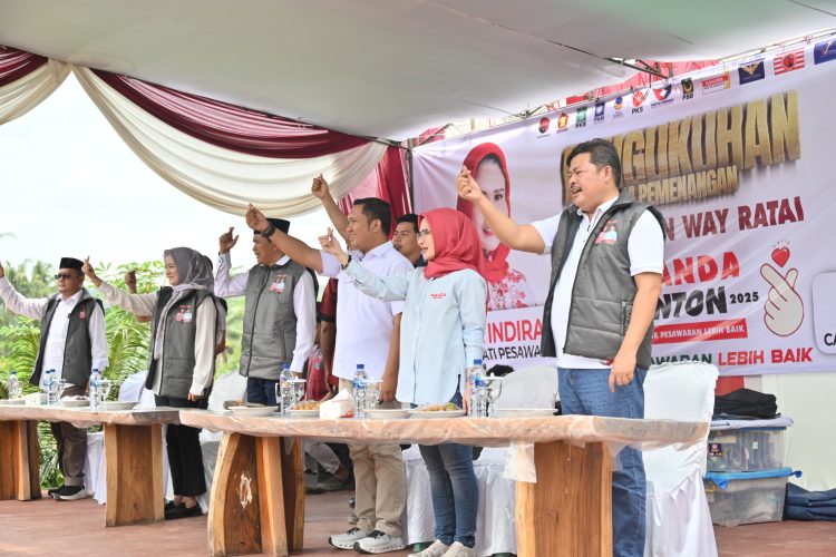 Tim Pemenangan Dikukuhkan, Bahtera Nanda – Anton Berlayar Menuju Kemenangan