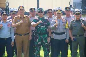 Hadiri Apel gelar Pasukan, Dandim : Mari Kita Dukung dan Sukseskan Ops Zebra Krakatau Tahun 2024