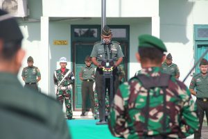 Upacara Bendera Bulanan Kodim 0429/Lamtim, Panglima TNI Menekankan Ini 