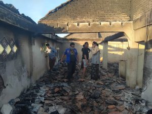 Pemkab Pesawaran Berikan Bantuan untuk Ponpes Al-Hidayah yang Terbakar