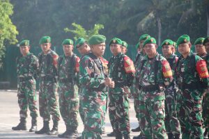 Antisipasi Bangsit Jelang Pelantikan Presiden dan Wapres, Kodim 0429/Lamtim Laksanakan Apel Siaga