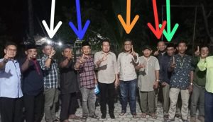 Oknum Anggota KPPS Beserta Perangkat Desa di Kecamatan Kedondong Diduga Tidak Netral
