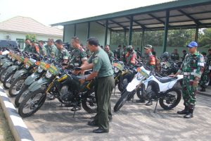 Tim Asnik Denpal II/3 Bandar Lampung Cek Randis Kodim 0429/Lamtim