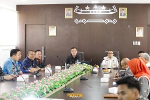 Bupati Pesawaran Terima Kunjungan Tim Verifikasi Komisi Informasi Lampung