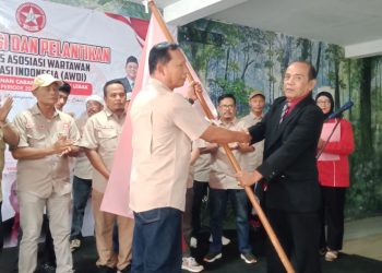 Deklarasi dan Pelantikan Pengurus AWDI DPC Kabupaten Lebak, Ade Supardi Terpilih Menjadi Ketua