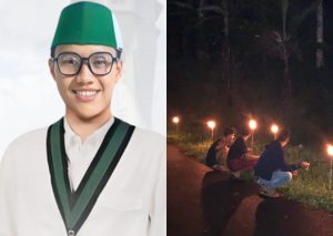 Masih Minimnya PJU, Aksi Protes HMI Lebak Ajak Pemuda dan Masyarakat Pasang Obor