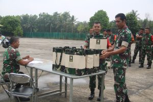 Terima Pembagian Kaporlap dari KASAD, Dandim : Mari Kita Tingkatkan Profesionalisme Prajurit