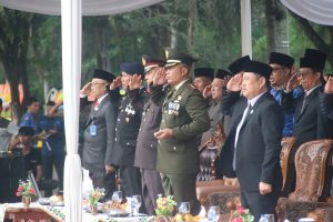 Dandim 0429/Lamtim Bersama Forkopimda Hadiri Upacara Hari Pahlawan