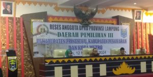Reses DPRD Provinsi Lampung Dapil III, Bangkit Sekda Paparkan Keberhasil Kota Metro