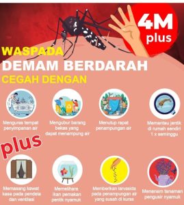Dinkes Pesawaran Cegah DBD dengan 4M plus